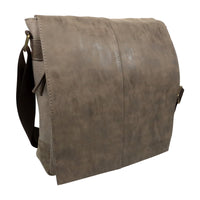 Großer Unisex Messenger Bag aus Canvas, DIN A4