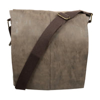 Großer Unisex Messenger Bag aus Canvas, DIN A4