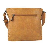 sportliche Umhängetasche aus angerauhtem Kunstleder